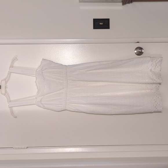 Madewell White Eyelet Dress - Picture 4 of 6